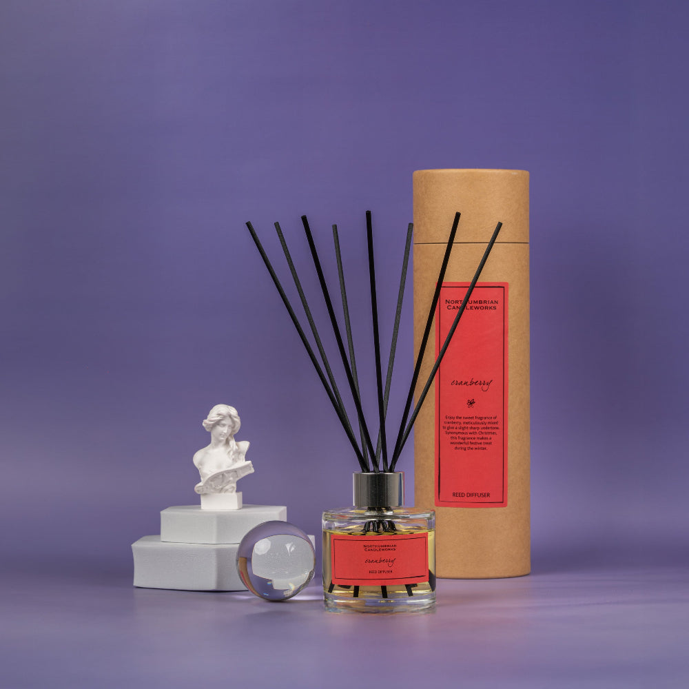 Northumbrian Candleworks - Cranberry - Reed Diffuser with Tube