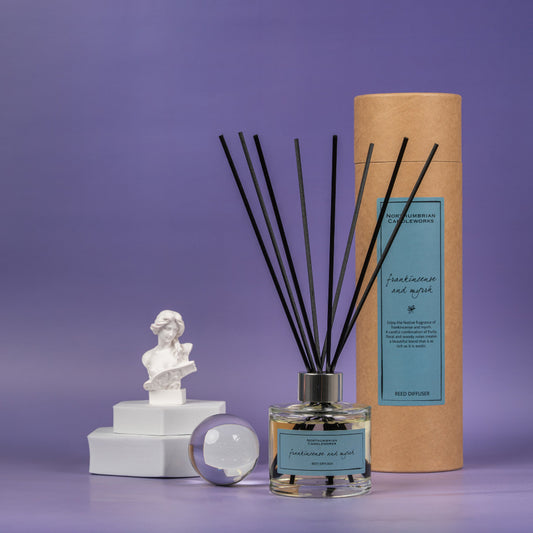 Northumbrian Candleworks - Frankincense & Myrrh - Reed Diffuser with Tube