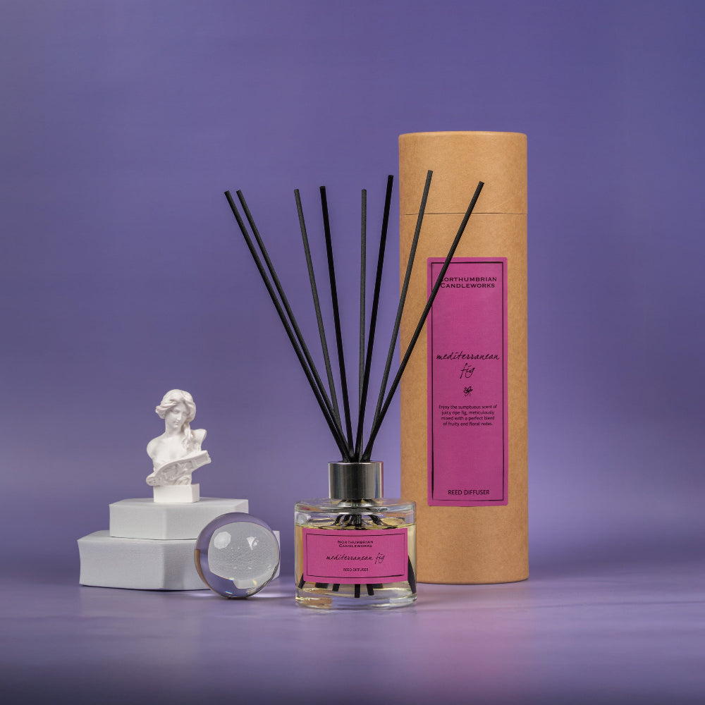 Northumbrian Candleworks - Mediterranean Fig - Reed Diffuser with Tube