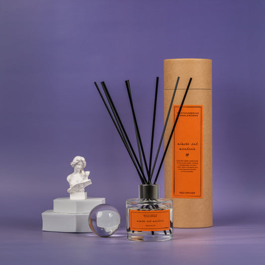 Northumbrian Candleworks - Mimosa & Mandarin - Reed Diffuser with Tube