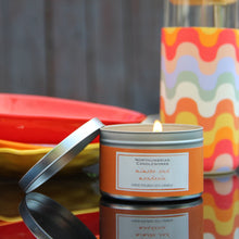 Load image into Gallery viewer, Northumbrian Candleworks - Mimosa &amp; Mandarin - Summer Candle in a Tin
