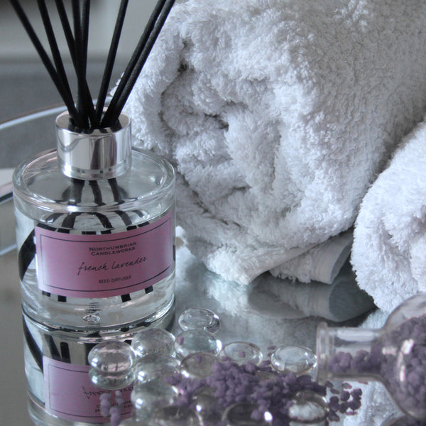 Northumbrian Candleworks - French Lavender - Aromatherapy Reed Diffuser in Spa