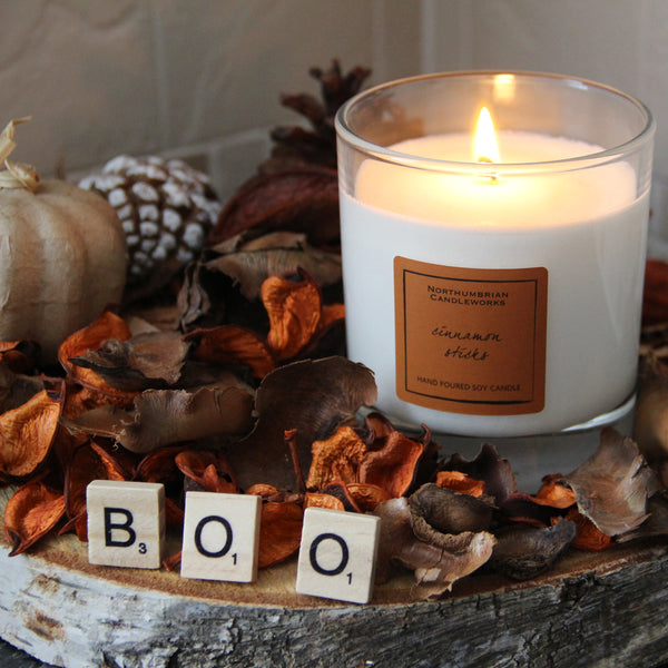 Northumbrian Candleworks - Cinnamon Sticks - Autumn and Christmas Candle