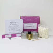 Load image into Gallery viewer, Northumbrian Candleworks - Mediterranean Fig - Candle Making Kit Contents
