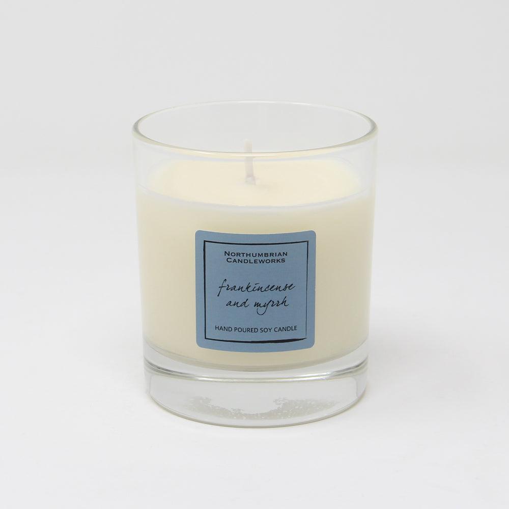 Northumbrian Candleworks - Frankincense & Myrrh - Candle in a Glass Jar