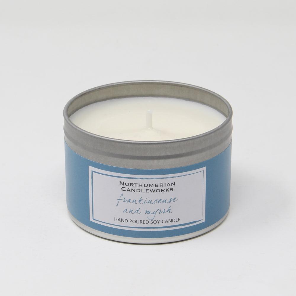 Northumbrian Candleworks - Frankincense & Myrrh - Candle in a Tin