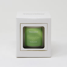 Load image into Gallery viewer, energise candle in gift box from the positive collection - lime mandarin and basil
