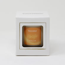 Load image into Gallery viewer, uplift candle in gift box from the positive collection - mimosa and mandarin

