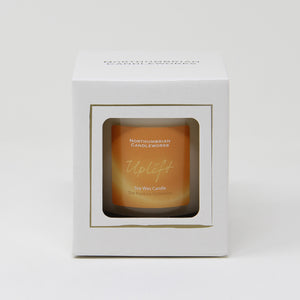 uplift candle in gift box from the positive collection - mimosa and mandarin