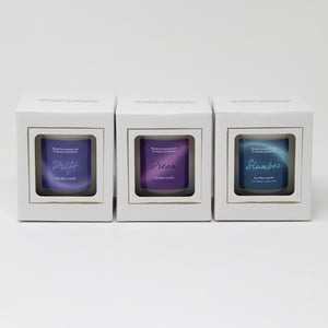 Northumbrian Candleworks - Drift, Dream and Slumber Candle in a Glass Jar from The Sleep Collection in Gift Box