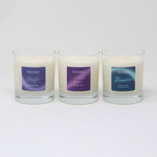 Load image into Gallery viewer, Northumbrian Candleworks - Drift, Dream and Slumber Candle in a Glass Jar from The Sleep Collection
