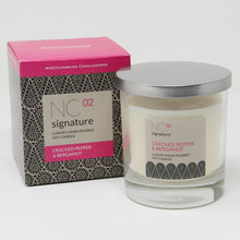 Load image into Gallery viewer, Northumbrian Candleworks - Cracked Pepper &amp; Bergamot - Candle in a Glass Jar with Lid &amp; Box
