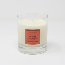 Load image into Gallery viewer, Northumbrian Candleworks - Red Poppy &amp; Ginger - Candle in a Glass Jar
