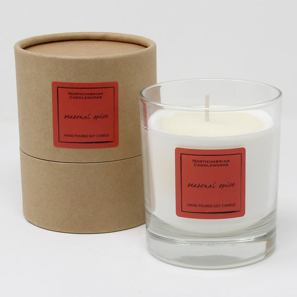 Northumbrian Candleworks - Seasonal Spice - Candle in a Glass Jar with Tube