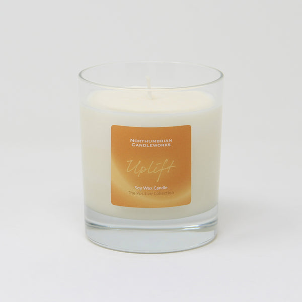uplift candle from the positive collection - mimosa and mandarin