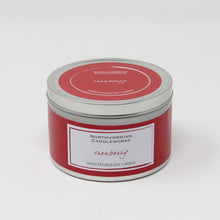 Load image into Gallery viewer, Northumbrian Candleworks - Cranberry - Candle in a Tin with Lid
