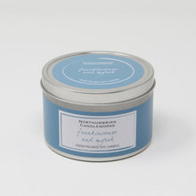 Load image into Gallery viewer, Northumbrian Candleworks - Frankincense &amp; Myrrh - Candle in a Tin with Lid
