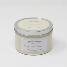 Load image into Gallery viewer, Northumbrian Candleworks - Honeysuckle Jasmine - Candle in a Tin with Lid

