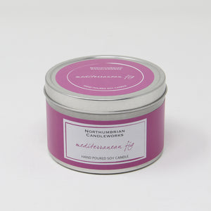 Northumbrian Candleworks - Mediterranean Fig - Candle in a Tin with Lid