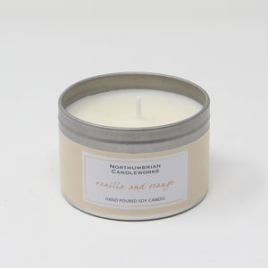 Northumbrian Candleworks - Vanilla & Orange - Candle in a Tin