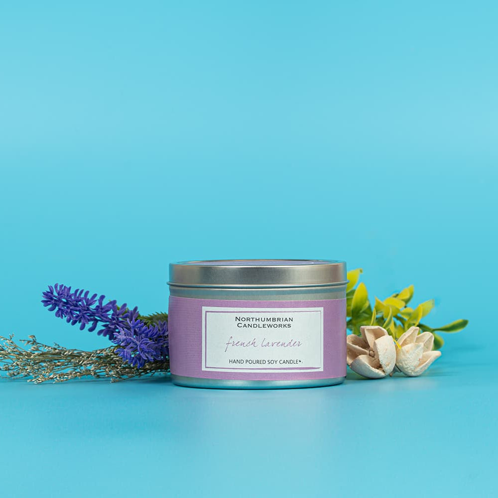 French Lavender Candle in a Tin