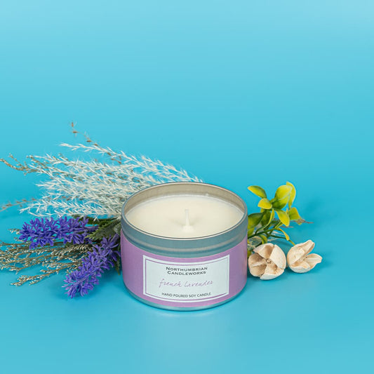 French Lavender Candle in a Tin