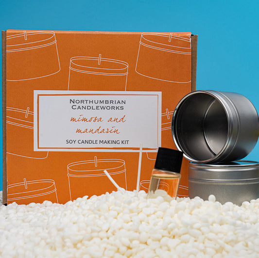 Mimosa & Mandarin Candle Making Kit