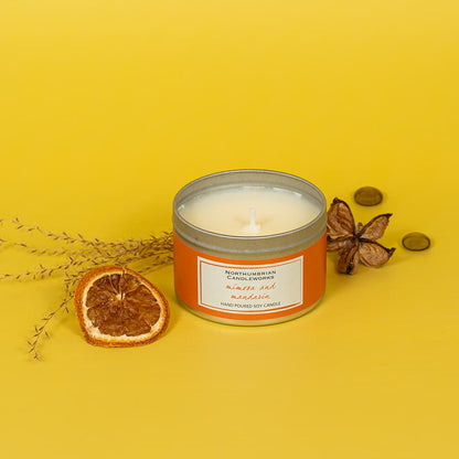 Mimosa & Mandarin Candle in a Tin