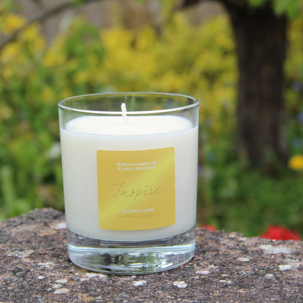 inspire candle from the positive collection