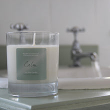 Load image into Gallery viewer, calm candle in gift box from the relax collection - bathroom
