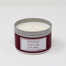 Load image into Gallery viewer, Northumbrian Candleworks - Velvet Woods &amp; Amber - Candle in a Tin
