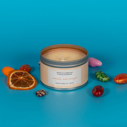 Vanilla & Orange Candle in a Tin