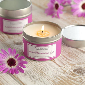 Northumbrian Candleworks - Mediterranean Fig - Candle Making Kit Tin Made