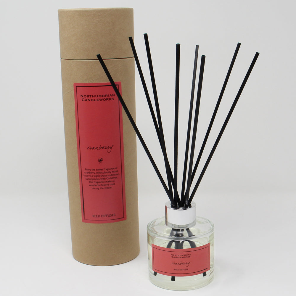 Northumbrian Candleworks - Cranberry - Reed Diffuser with Tube