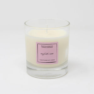 Northumbrian Candleworks - English Rose - Candle in a Glass Jar