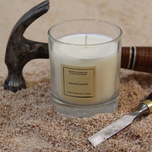 Load image into Gallery viewer, Northumbrian Candleworks - Sandalwood - Wood Work Hobby with a Candle
