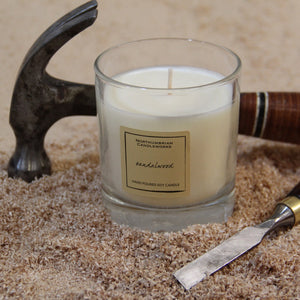 Northumbrian Candleworks - Sandalwood - Wood Work Hobby with a Candle