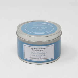Northumbrian Candleworks - Frankincense & Myrrh - Candle in a Tin with Lid