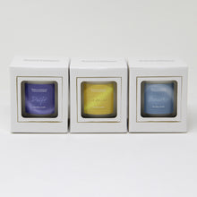 Load image into Gallery viewer, Northumbrian Candleworks - Drift, Inspire and Breathe Candle in a Glass Jar from The Wellbeing Collection in Gift Box
