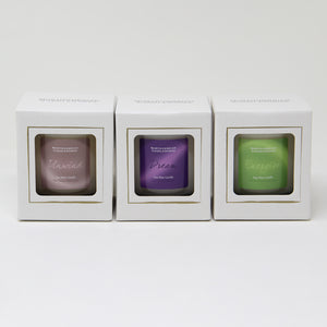 Northumbrian Candleworks - Unwind, Dream and Energise Candle in a Glass Jar from The Wellbeing Collection in Gift Box