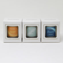 Load image into Gallery viewer, Northumbrian Candleworks - Uplift, Calm and Slumber Candle in a Glass Jar from The Wellbeing Collection in Gift Box
