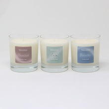Load image into Gallery viewer, Northumbrian Candleworks - Unwind, Calm and Breathe Candle in a Glass Jar from The Relax Collection
