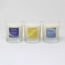 Load image into Gallery viewer, Northumbrian Candleworks - Drift, Inspire and Breathe Candle in a Glass Jar from The Wellbeing Collection
