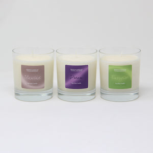 Northumbrian Candleworks - Unwind, Dream and Energise Candle in a Glass Jar from The Wellbeing Collection