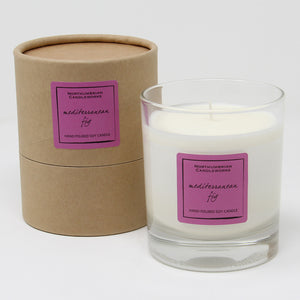 Northumbrian Candleworks - Mediterranean Fig - Candle in a Glass Jar with Tube
