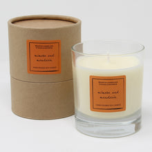 Load image into Gallery viewer, Northumbrian Candleworks - Mimosa &amp; Mandarin - Candle in a Glass Jar with Tube
