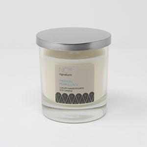 Northumbrian Candleworks - Passion Pear & Lace - Candle in a Glass Jar with Lid