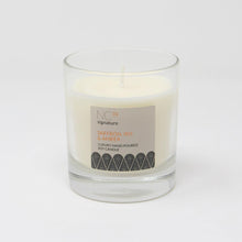 Load image into Gallery viewer, Northumbrian Candleworks - Saffron Iris &amp; Amber - Candle in a Glass Jar
