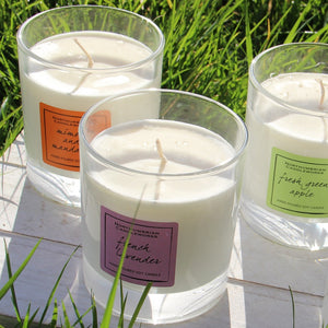 Northumbrian Candleworks - Mimosa & Mandarin - Candles in a Glass Jar with Spring Scents