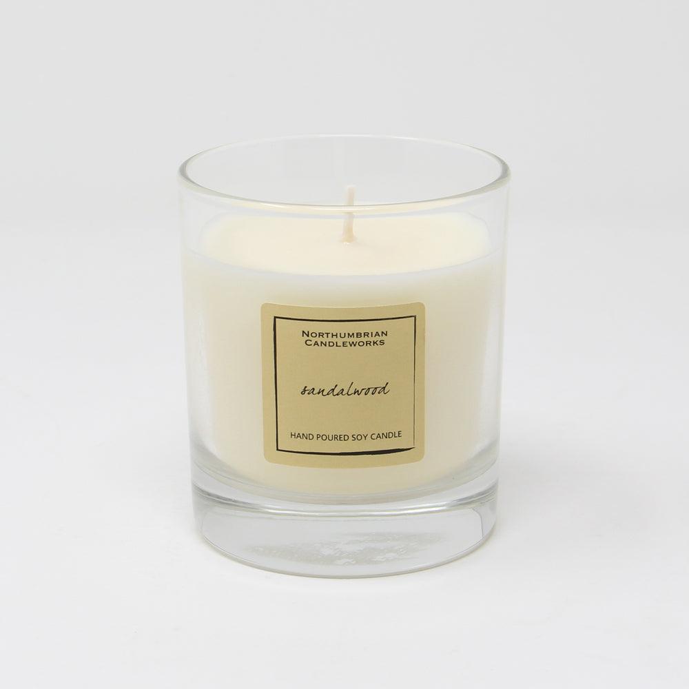 Northumbrian Candleworks - Sandalwood - Candle in a Glass Jar